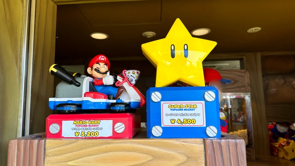 日本環球影城星星爆米花桶